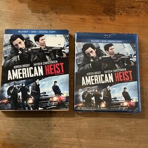 American Heist Blu-ray + DVD Combo Pack NWT